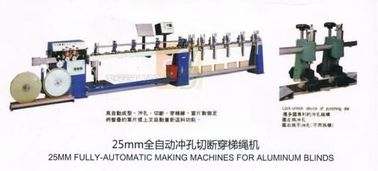 China máquina de fabricación completamente automática de aluminio de las persianas de 25m m proveedor