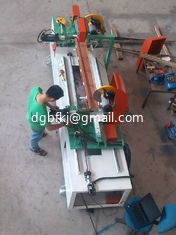 China el doble automático redujo las máquinas para las persianas de madera acabadas proveedor