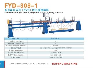 China Maquinaria para persianas de PVC veneciana proveedor