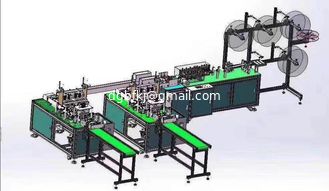 China 3 layer Disposable non woven face masks  fully automatic   production line proveedor