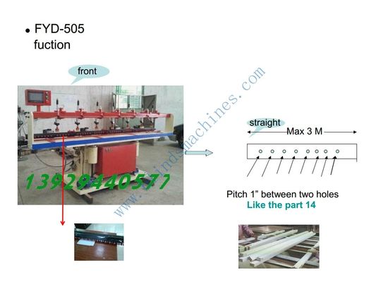 el taladro automático agujerea la máquina para el montante del obturador proveedor