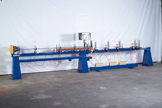 Máquina de fabricación de persianas de madera con electricidad